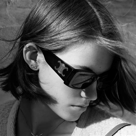 celine sunglasses otticanet|TRIOMPHE XL 01 SUNGLASSES IN ACETATE .